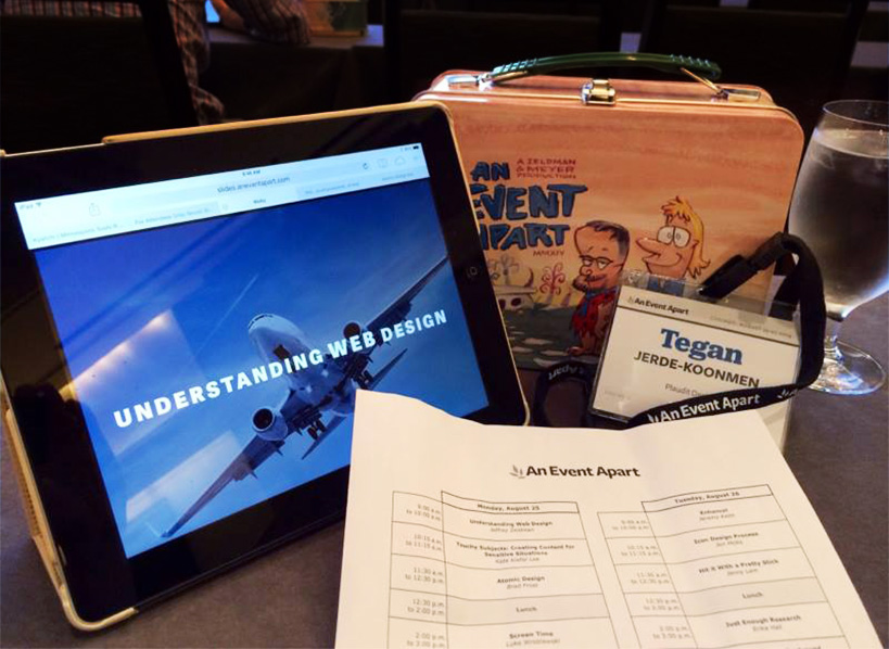 Start of An Event Apart, web design conference held in Chicago