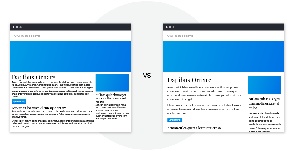 Whitespace is good for web design