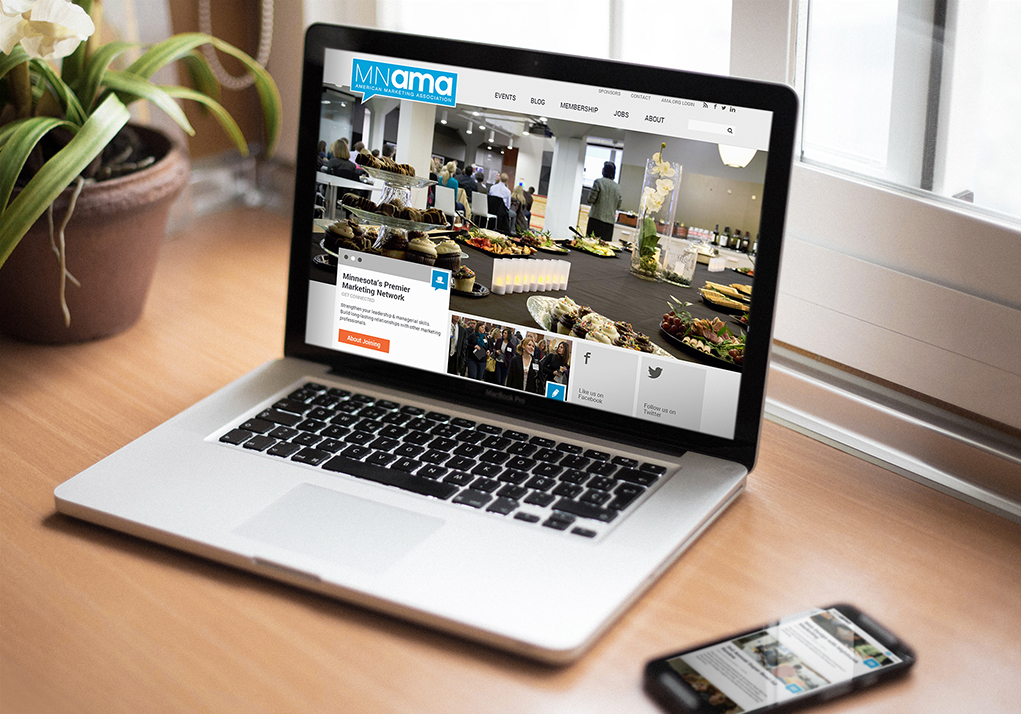 Minnesota American Marketing Association's new website