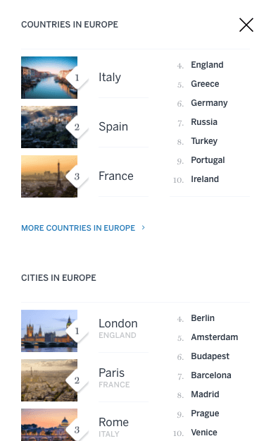 Multiple level web navigation